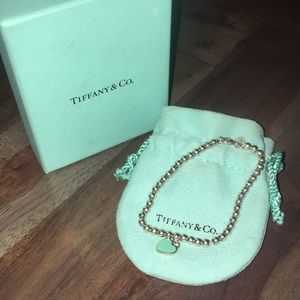Return to Tiffany bead bracelet